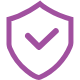 Shield purple
